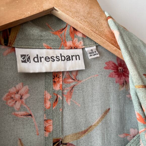 Vintage 90s Dress Barn Floral Cottagecore Dress and Top Set Size 12 - Picture 6 of 8